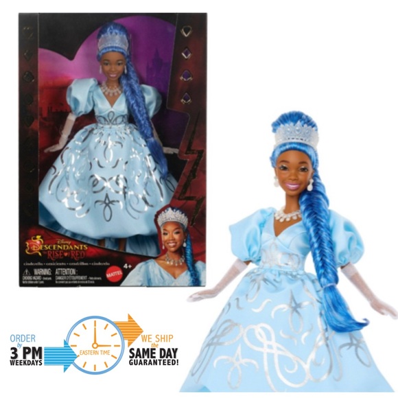 Disney descendants The Rise of Red Cinderella doll NEW - Picture 1 of 5